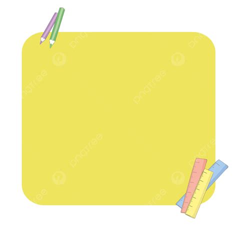 Beautiful Border Png Image Simple And Beautiful Yellow Border Border