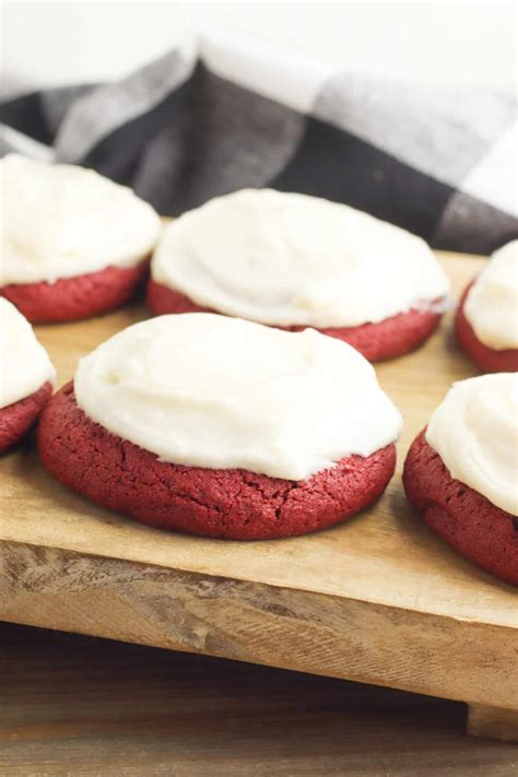 Red Velvet Cookies Recipe Tender And Chewy It Is A Keeper