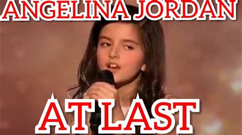 Angelina Jordan At Last Reaction Youtube