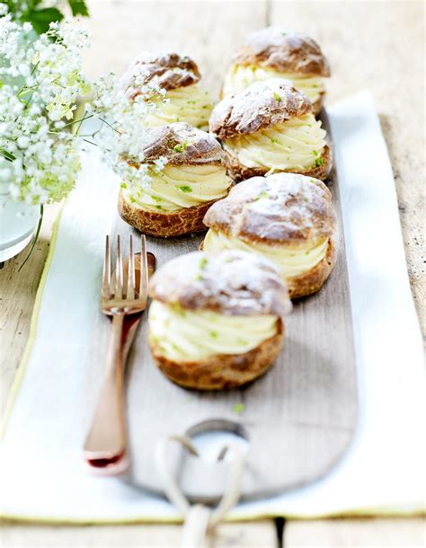 Choux Crème Et Citron Vert Pour 4 Personnes Recettes Elle à Table