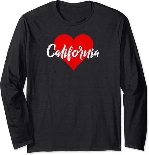 I Love California Tshirt For Women Beach State Lover T