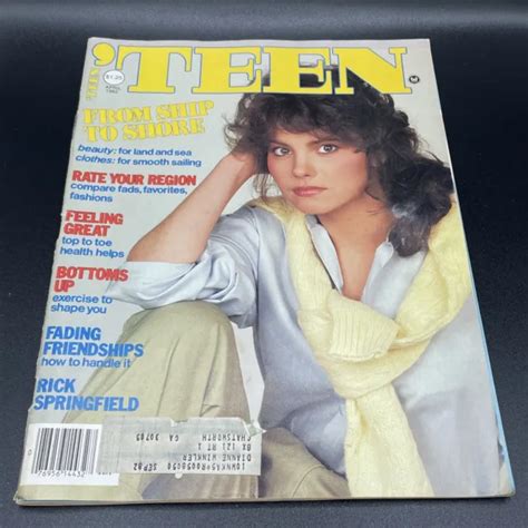 Young N Loving Teen Magazine Cover Girl April 1982 Rick Springfield Fashion Eur 5294 Picclick De