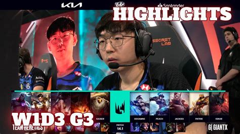 TH Vs GX Highlights Week 1 Day 3 LEC Winter 2024 Team Heretics Vs