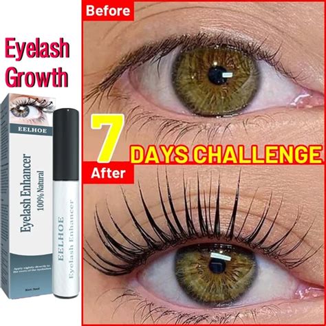 7 Days Fast Eyelash Growth Serum Natural Curl Slender Thick Eyelash