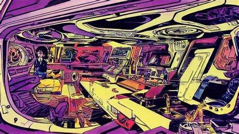 Spaceship Interior By Jack Kirby Stable Diffusion