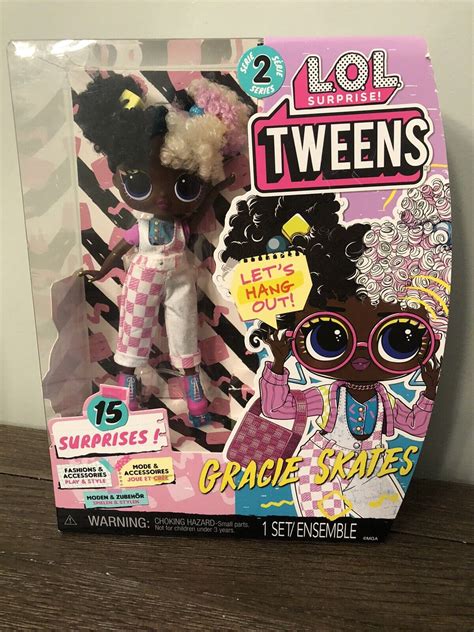 Lol Surprise Tweens Series Gracie Skates Brand New Omg Doll In Hand