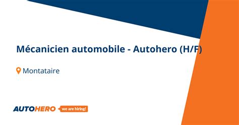 Mécanicien automobile Autohero H F Autohero Careers