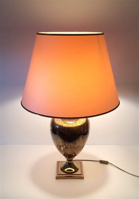 Maison Le Dauphin Large Brass Patinated Amphora Table Lamp S France