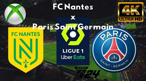 EA SPORTS FC 24 FC Nantes x Paris Saint Germain Campeonato Frânces