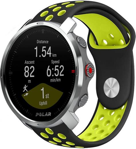 Strap It Siliconen Sport Bandje Geschikt Voor Polar Grit X Grit X