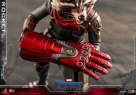 Hot Toys MMS Avengers Endgame Rocket Hot Toys Complete Checklist