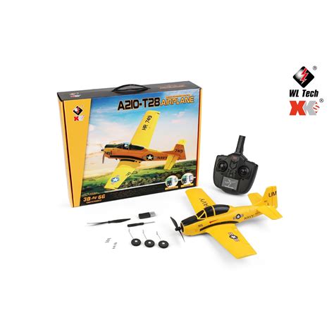 Wholesale Xk A210 T28 4ch 384 Wingspan 6g 3d Modle Stunt Plane Six Axis