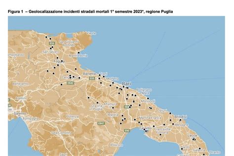 Resta Stabile Il Numero Degli Incidenti Stradali In Puglia BatSera