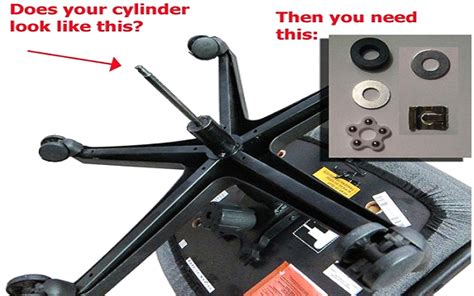 Office Chair Gas Cylinder Repair Is Easy With Office Replacement Parts