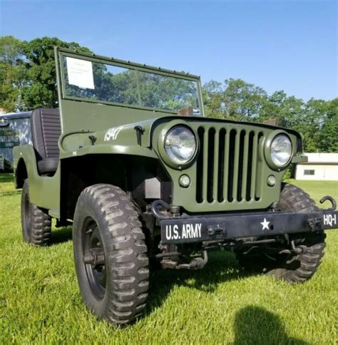 1947 Willys Jeep CJ2A Professionally Restored For Sale Photos