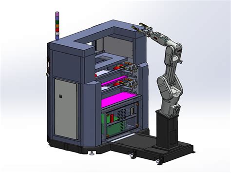 Machine Tending – Industrial Robot System