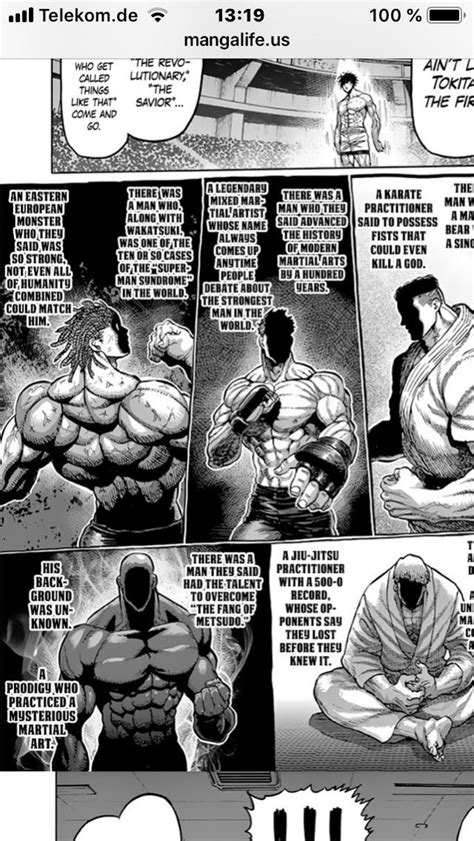 So Kengan Ashura Had This At Chapter 216 A Baki Reference Kinda Looks