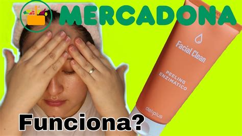 NOVEDAD MERCADONA Facial Clean Peeling enzimático Deliplus YouTube