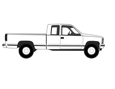Printable Coloring Pages Trucks