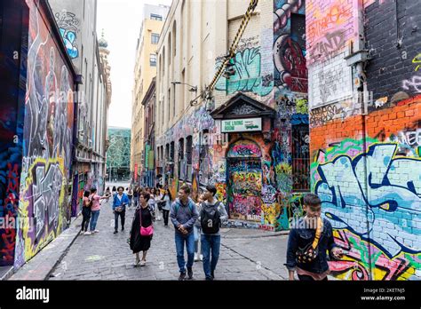 Hosier Lane Melbourne City Centre Victoria Street Art And Artworks In