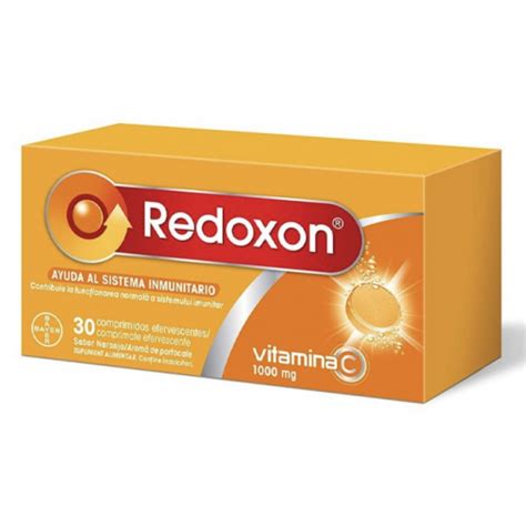 Redoxon Vitamina C Mg Comprimidos Efervescentes Naranja