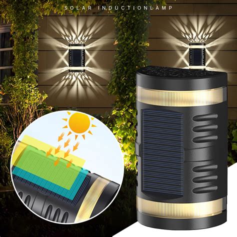 Solar Lights Outdoor 1pack Stainless Steel Outdoor Solar Lights Led Landscape Lighting Solar