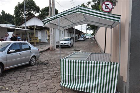 Feirantes S O Transferidos Para Pra A Da Esta O Durante Obra Do