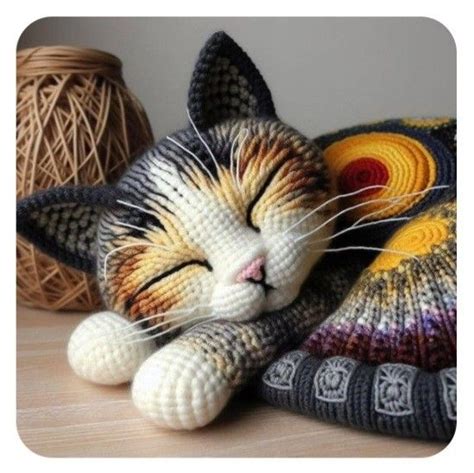 Pin By Ruth Ruth On Cats Cats Cats In 2024 Crochet Cat Easy