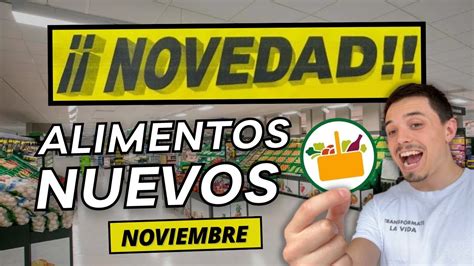 Analizando Novedades Mercadona Noviembre Youtube