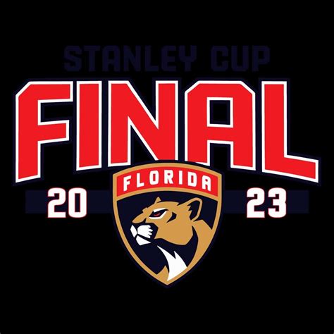 Florida Panthers Nhl 2023 Stanley Cup Final Svg Graphic Design File