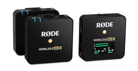 Самый маленький беспроводной микрофон Wireless GO II от RODE