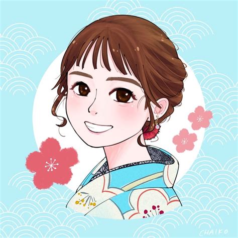 Tongari Illustrations — 2021/4 a comic - style portrait4