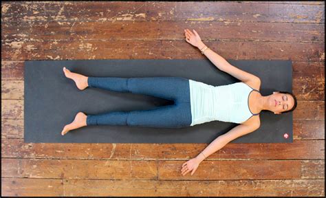 La posture Savasana en méditation - Guerrier pacifique