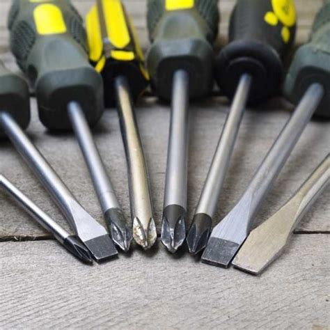 Screwdriver Sizes Chart - Garage Sanctum