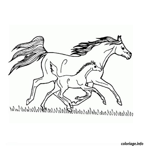 Coloriage Cheval Grand Galop Dessin Cheval Imprimer