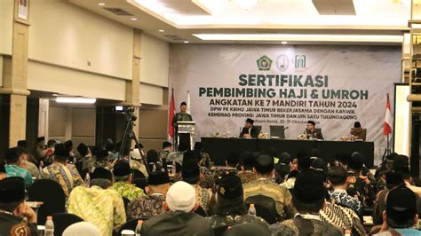 Rektor Uin Satu Tulungagung Buka Sertifikasi Pembimbing Haji Dan Umrah