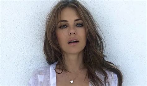 Year Old Elizabeth Hurley Drops Maldives Vacation Topless Photos In