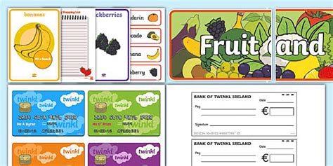 Fruit And Veg Role Play Pack Professor Feito Twinkl