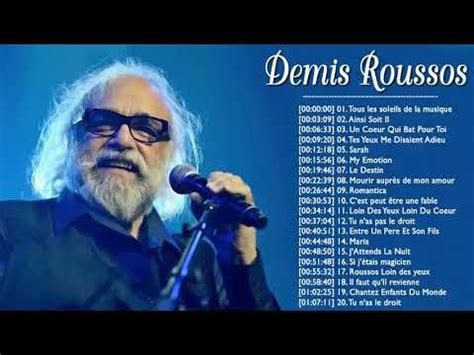 Demis Roussos Greatest Hits Meilleures Chansons De Demis Roussos Demis