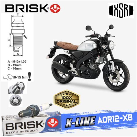 Jual Busi Brisk X Line Tipe AOR12 X8 Yamaha XSR 155 Jakarta Barat