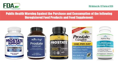 “fda Approved Prostate Supplements What To Know”