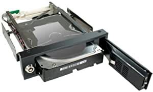 Kingwin Single Bay Inch Internal Sata Trayless Hot Swap Rack With Key Lock Kf Bk