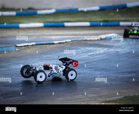 An RC buggy racing on the road, motorsport in France Stock Photo - Alamy