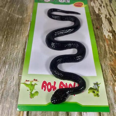 Jual Mainan Anak Hewan Reptil Ular Satuan Mainan Ular Karet Snake