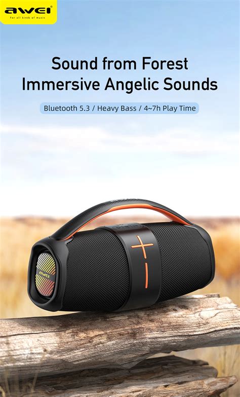 Awei Y Portable Outdoor Bluetooth Speaker Take Talk Bd