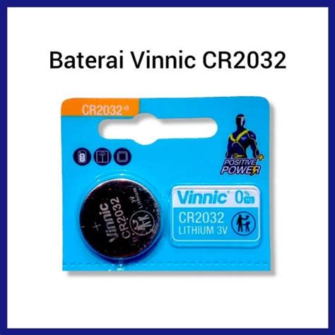 BATERAI BATRE VINNIC CR2032 LITHIUM 3V ORIGINAL Lazada Indonesia