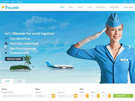 Travelo Travel WordPress Theme | Themes Directory