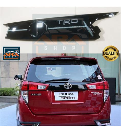 Toyota Innova Trd Trunk Lid Led Dual Color Black Lazada Ph