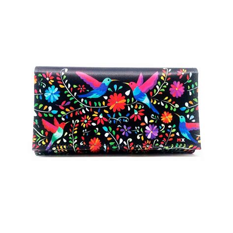 Cartera ClÁsica Tejido ColibrÍ Tawi