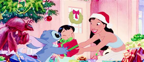 Lilo And Stitch Christmas Cartoon Movie Christmas Xmas Merry Christmas Christmas Pictures